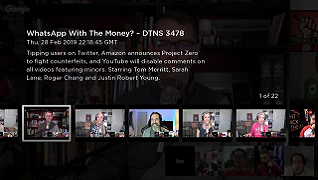 DTNS for Roku Channel Screenshot - Episode Screen